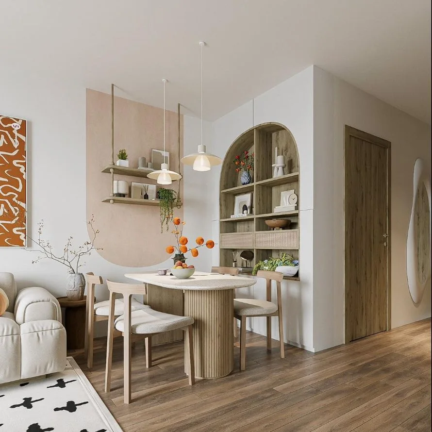 Nội thất cao cấp căn hộ 1 phòng ngủ Masteri Cao Xà Lá